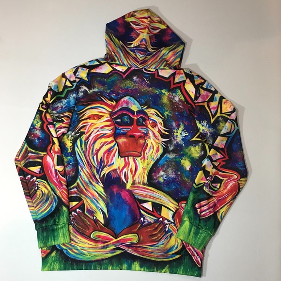 Hoodie Unisex Printed - Picture 2 of 12